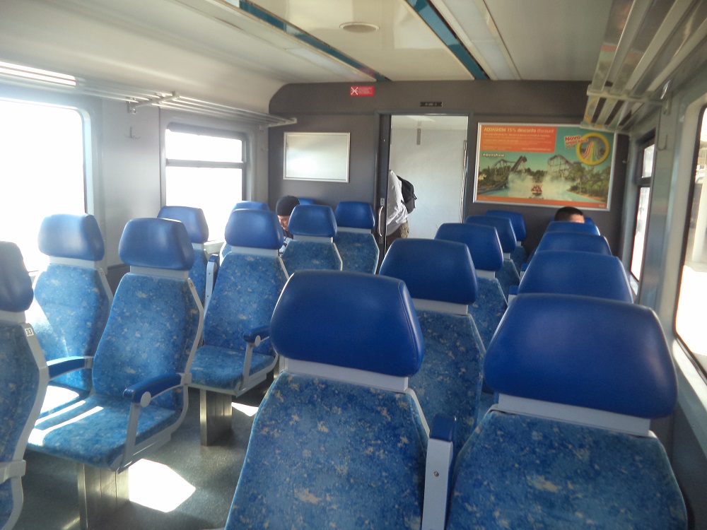 Algarve Regional Train Interior